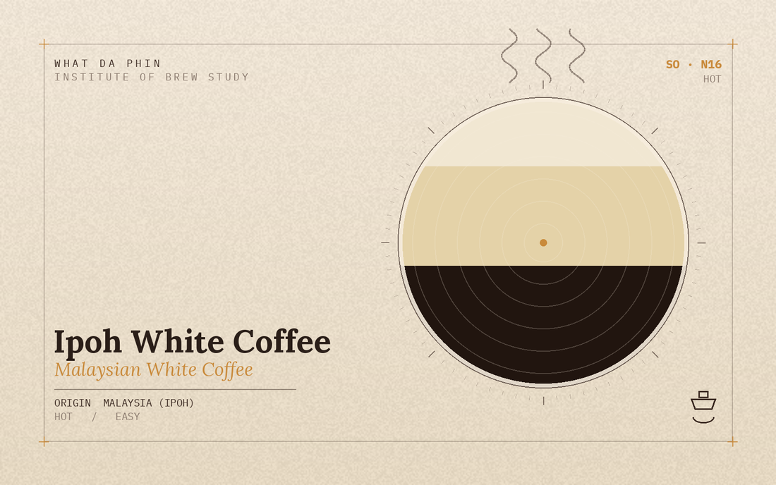 Ipoh White Coffee (Malaysian White Coffee)