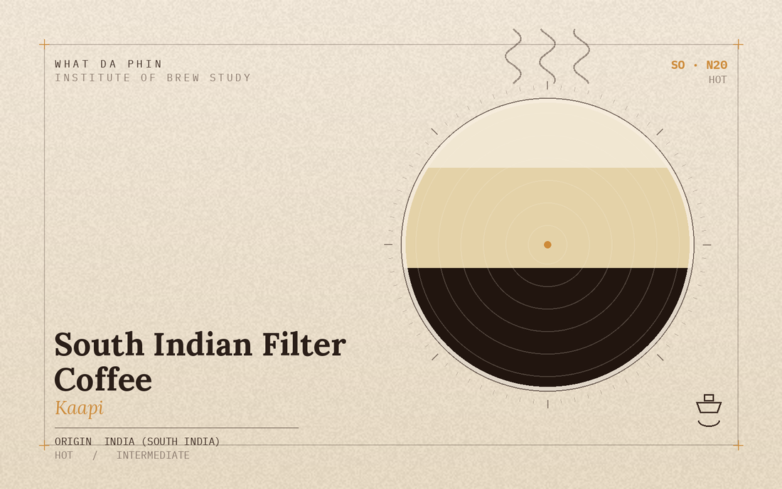 South Indian Filter Coffee (Kaapi)