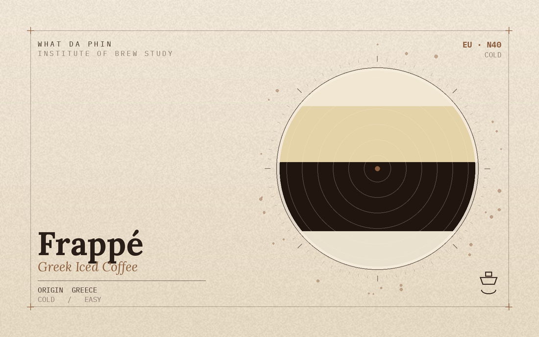 Frappé (Greek Iced Coffee)