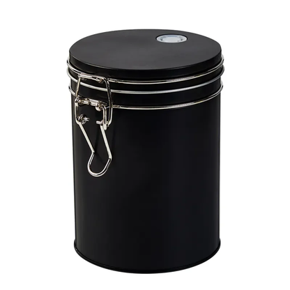 Coffee Storage Canister with CO₂ Valve