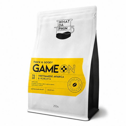 Vietnamese Coffee Beans - Game On (Signature Blend) - 1kg / Whole Bean - What Da Phin | Vietnamese Coffee Roasters