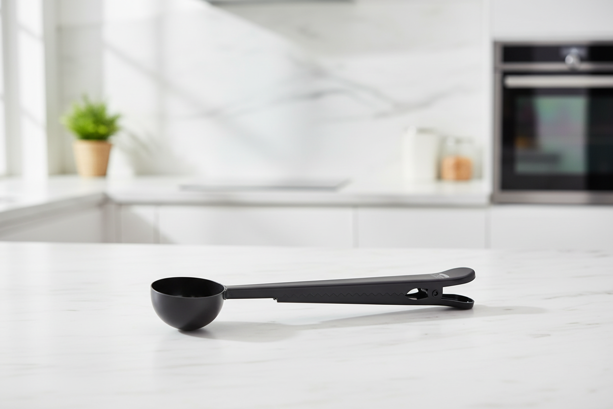 Two-in-one Coffee Scoop and Bag Clip Single